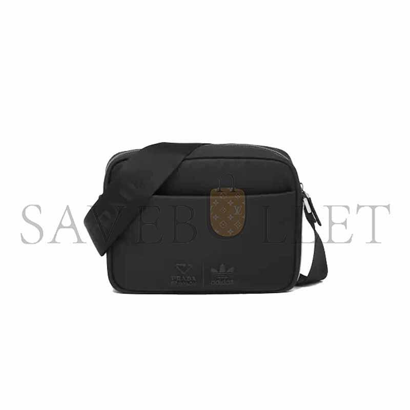Pra*a ad1d*s re-nylon shoulder bag 2vh142 (25*19*7cm)